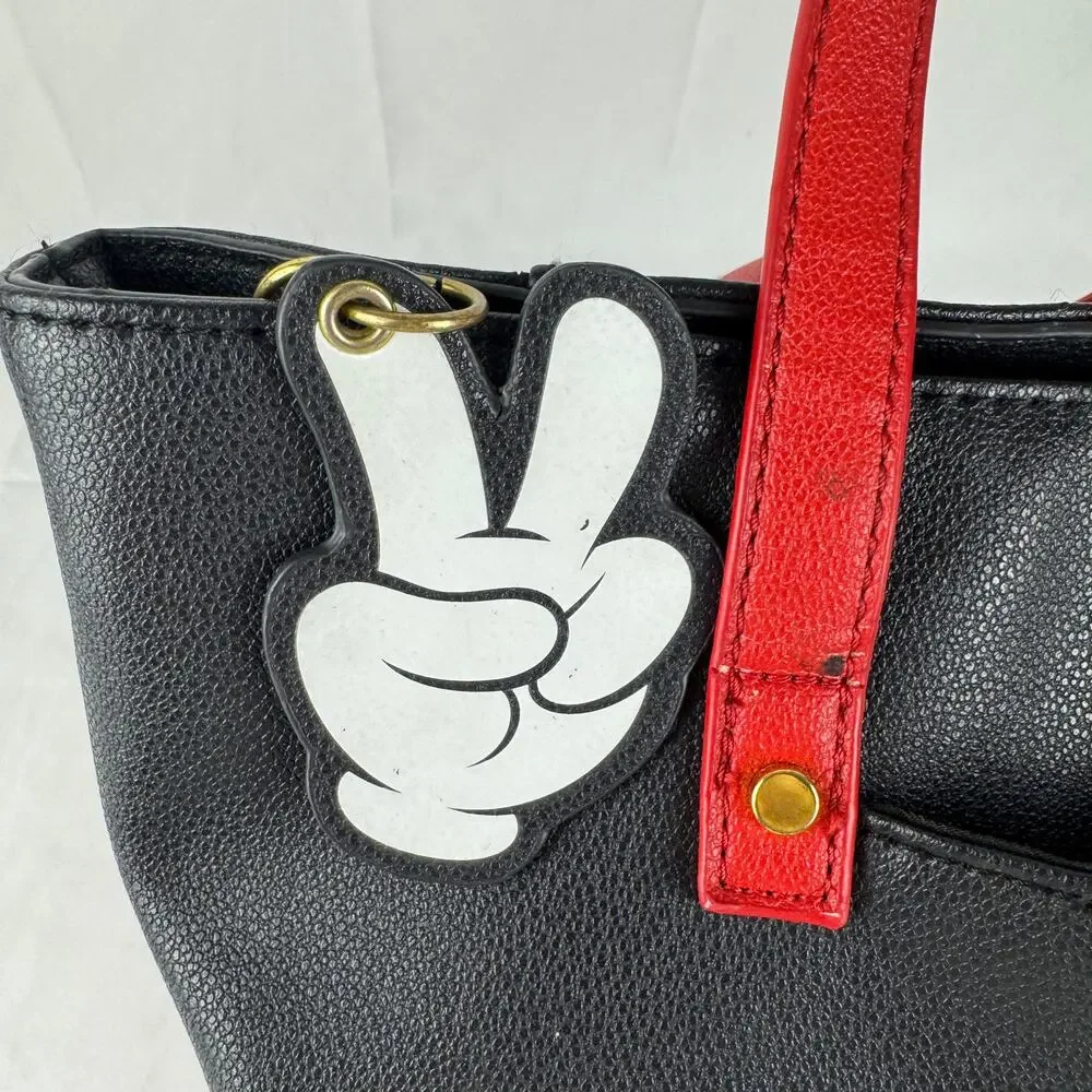 Disney Dani Nicole Mickey Mouse Mini Backpack Bag‎ Red Black Yellow Purse